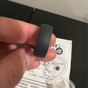 Helzberg Diamond Elysium Diamond 8mm matte Finish Ring